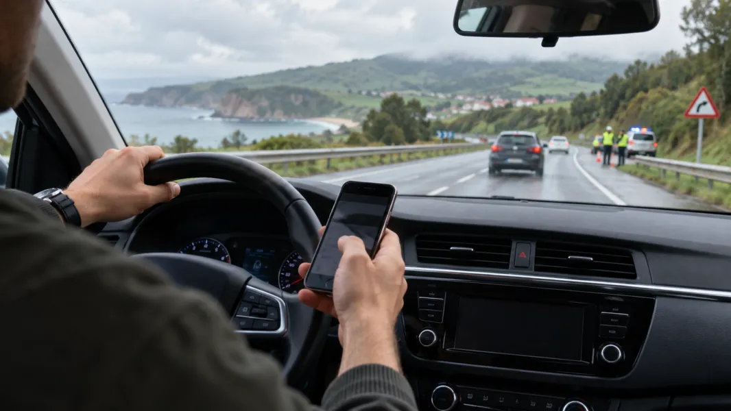 Noticias de Cantabria | El Cántabro | La DGT estrecha el cerco al móvil: controles especiales en Cantabria hasta el domingo