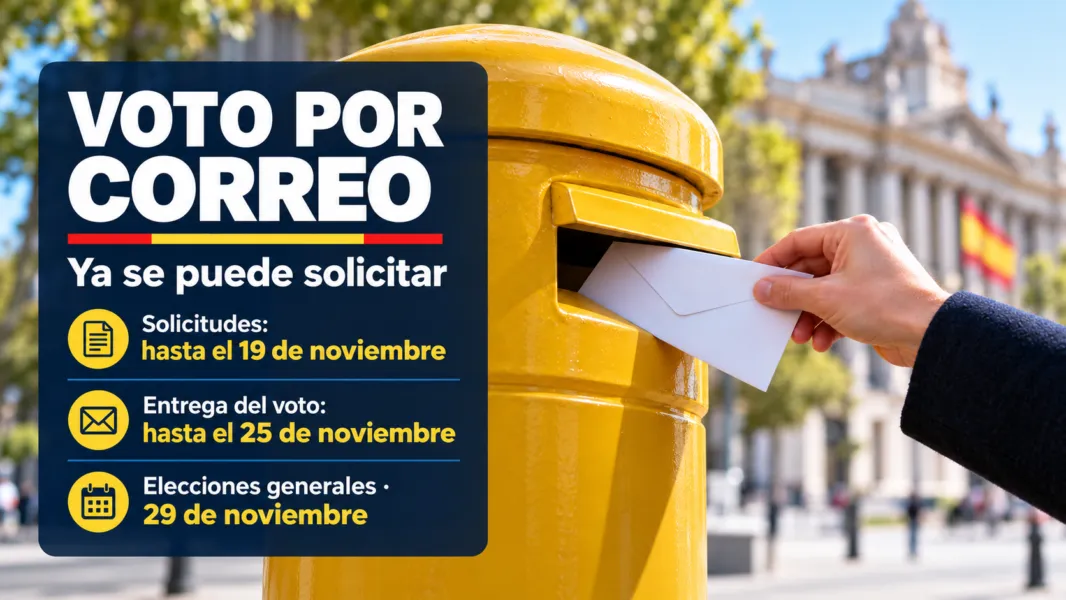 Noticias de Cantabria | El Cántabro | Ya se puede solicitar el voto por correo para las elecciones generales del 29 de noviembre