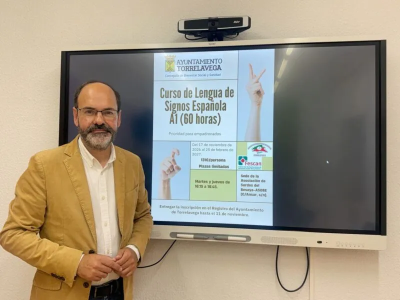 Noticias de Cantabria | El Cántabro | Torrelavega ofrece nuevos cursos de Lengua de Signos Española