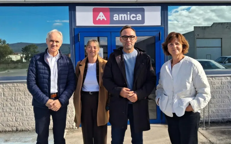 Noticias de Cantabria | El Cántabro | El Ayuntamiento visita las instalaciones de Amica en Reinosa