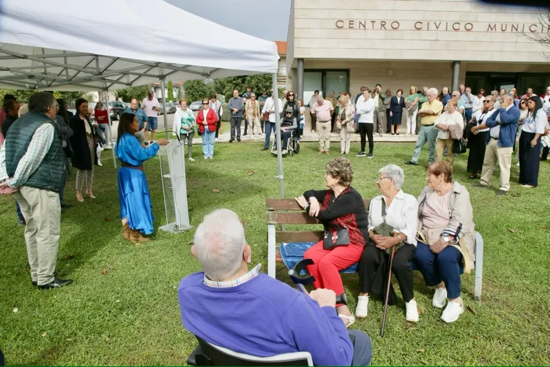 La consejera de Inclusión Social en el acto del Día de los Mayores. (Foto: Ignacio Romero)