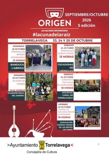 Noticias de Cantabria | El Cántabro | “Origen. La Cultura Contraataca” cierra su quinta edición con cinco actuaciones del 23 al 25 de octubre