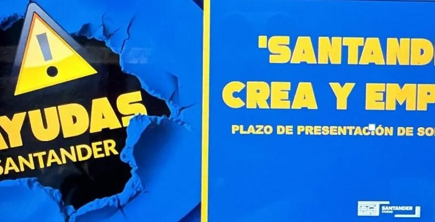 Las ayudas de los programas ‘Santander Crea y Emplea’ pueden solicitarse desde mañana