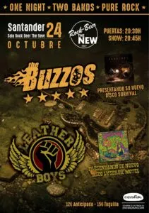 Noticias de Cantabria | El Cántabro | The Buzzos y Leather Boys llevan su rock a Santander