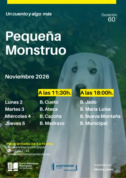 Noticias de Cantabria | El Cántabro | Santander acerca la lectura a los más pequeños con nuevas sesiones de cuentacuentos