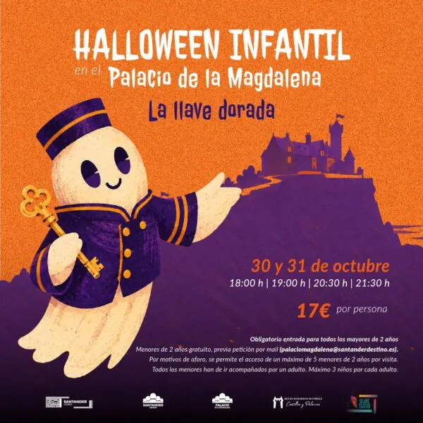 Noticias de Cantabria | El Cántabro | El Palacio de la Magdalena programa visitas infantiles especiales con motivo de Halloween