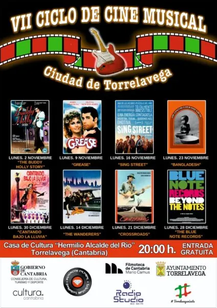 Noticias de Cantabria | El Cántabro | Torrelavega celebrará del 2 de noviembre al 28 de diciembre el VII Ciclo de Cine Musical