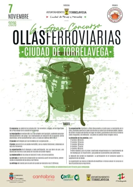 Noticias de Cantabria | El Cántabro | Abierta la inscripción para el Concurso de Ollas Ferroviarias de la Semana del Cocido de Torrelavega