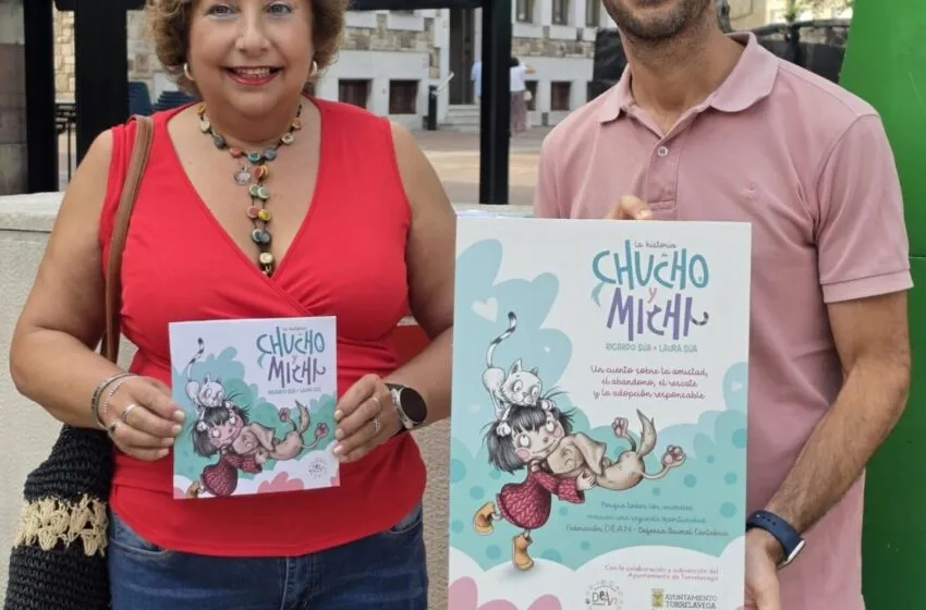 El Ayuntamiento de Torrelavega presenta “La historia de Chucho y Michi”, un cuento para educar en el respeto y la adopción responsable