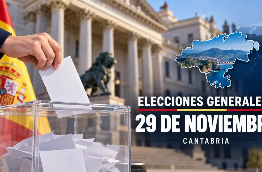 Noticias de Cantabria | El Cántabro | El adelanto electoral al 29-N trastoca la agenda política de Cantabria: PP y PSOE tendrán que revisar sus grandes citas