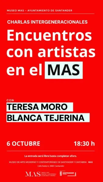 Noticias de Cantabria | El Cántabro | Teresa Moro y Blanca Tejerina protagonizan un nuevo encuentro intergeneracional en el MAS