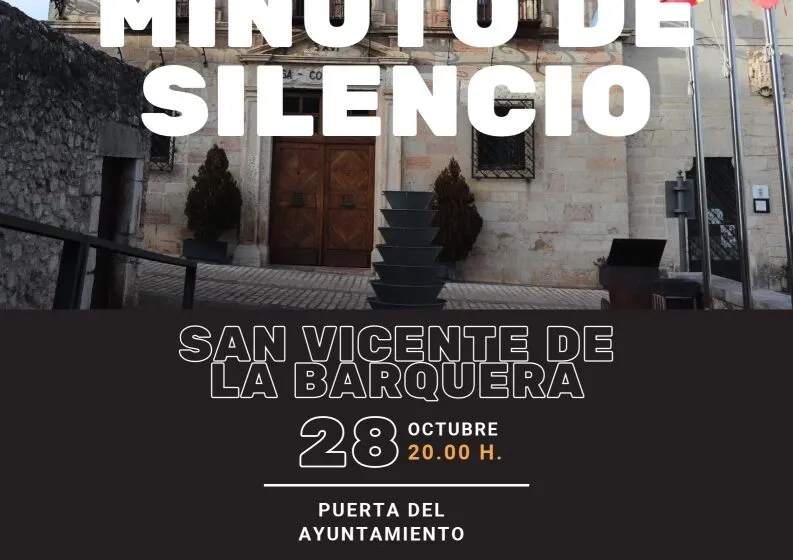 Minuto de silencio en solidaridad con las víctimas del accidente ferroviario en Toledo