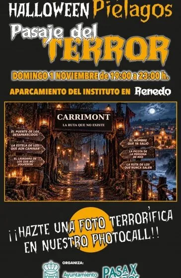  Piélagos aplaza al domingo el espectáculo de terror “Carrimont, la ruta que no existe”, previsto inicialmente para la noche de Halloween