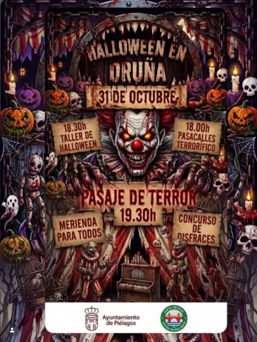 Noticias de Cantabria | El Cántabro | Oruña celebrará este sábado la Fiesta de Halloween 2026 con un concurso de disfraces