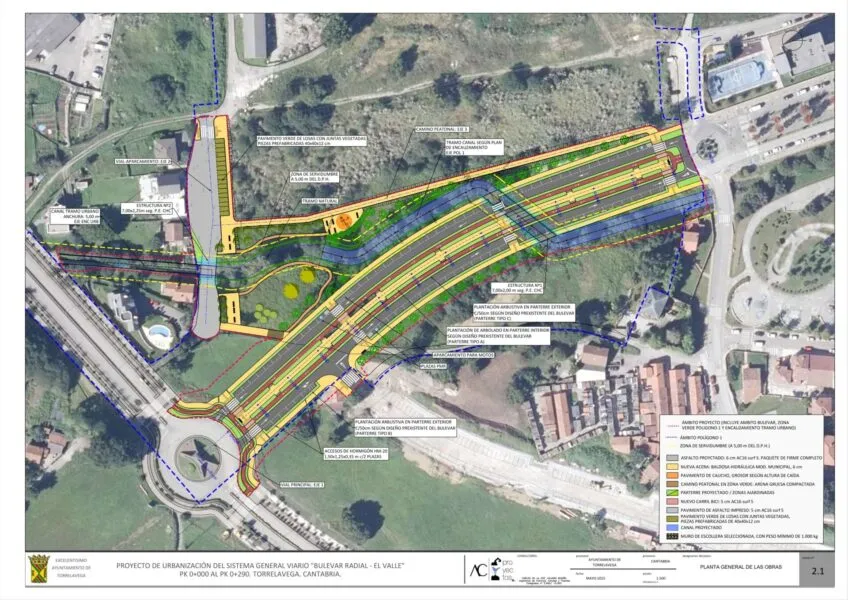 Noticias de Cantabria | El Cántabro | Torrelavega licita por 4 millones de euros la finalización del Bulevar Radial El Valle