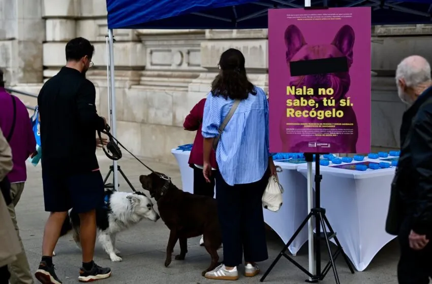  Campaña de concienciación sobre la recogida de heces y orines de las mascotas