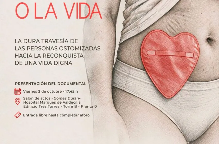  Valdecilla acoge mañana la proyección del documental ‘La bolsa o la vida’ con motivo del Día Mundial de las Personas Ostomizadas