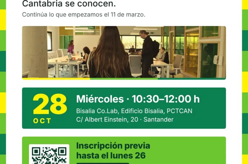  PCTCAN impulsa un nuevo Bisalia Café para conectar a sus empresas con el talento internacional que vive en Cantabria