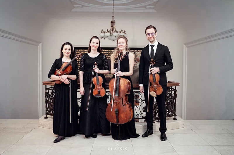 Imagen del d cuarteto de cuerda de los Trondheim Soloists. (Foto: Gobierno de Cantabria)
