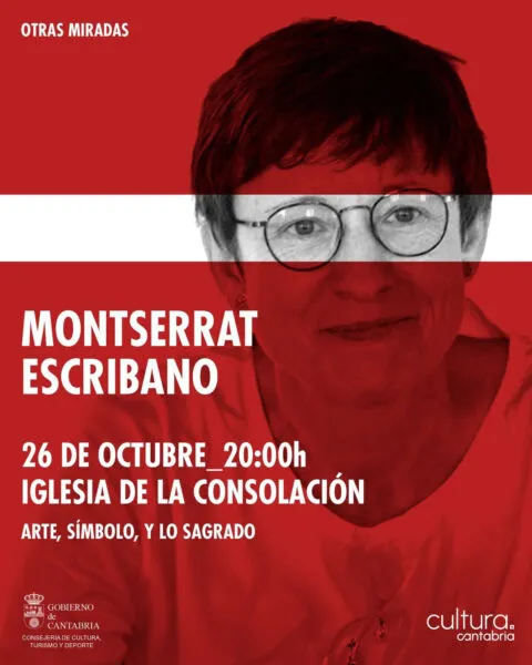 La teóloga y filósofa Montserrat Escribano protagonista de una nueva convocatoria del ciclo 'Otras miradas' promovido por Cultura. (Foto: Gobierno de Cantabria)