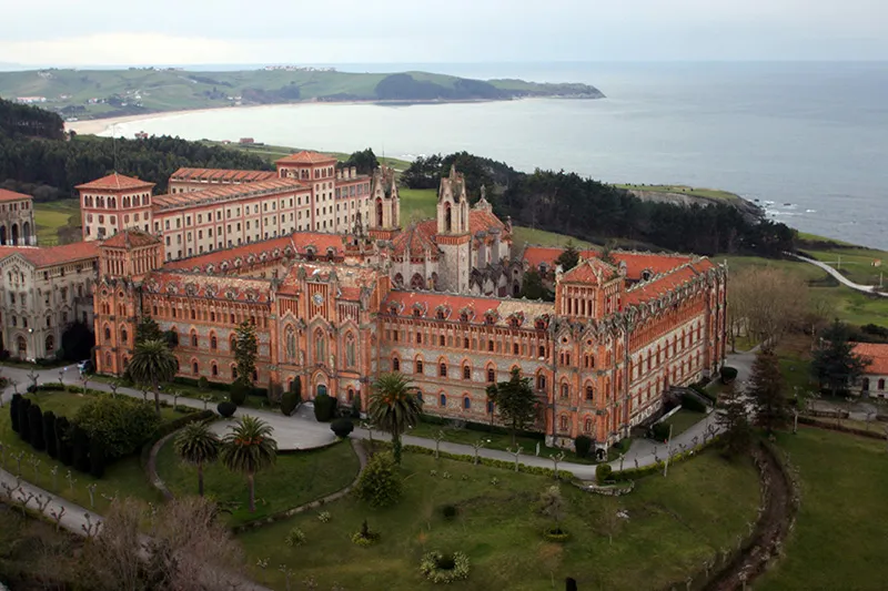 Imagen de la sede de la Fundacion Comillas . (Foto: Gobierno de Cantabria)